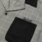 Chemise Arlo Grise Et Noire L