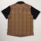 Chemise Douglas Noire et Brune  M
