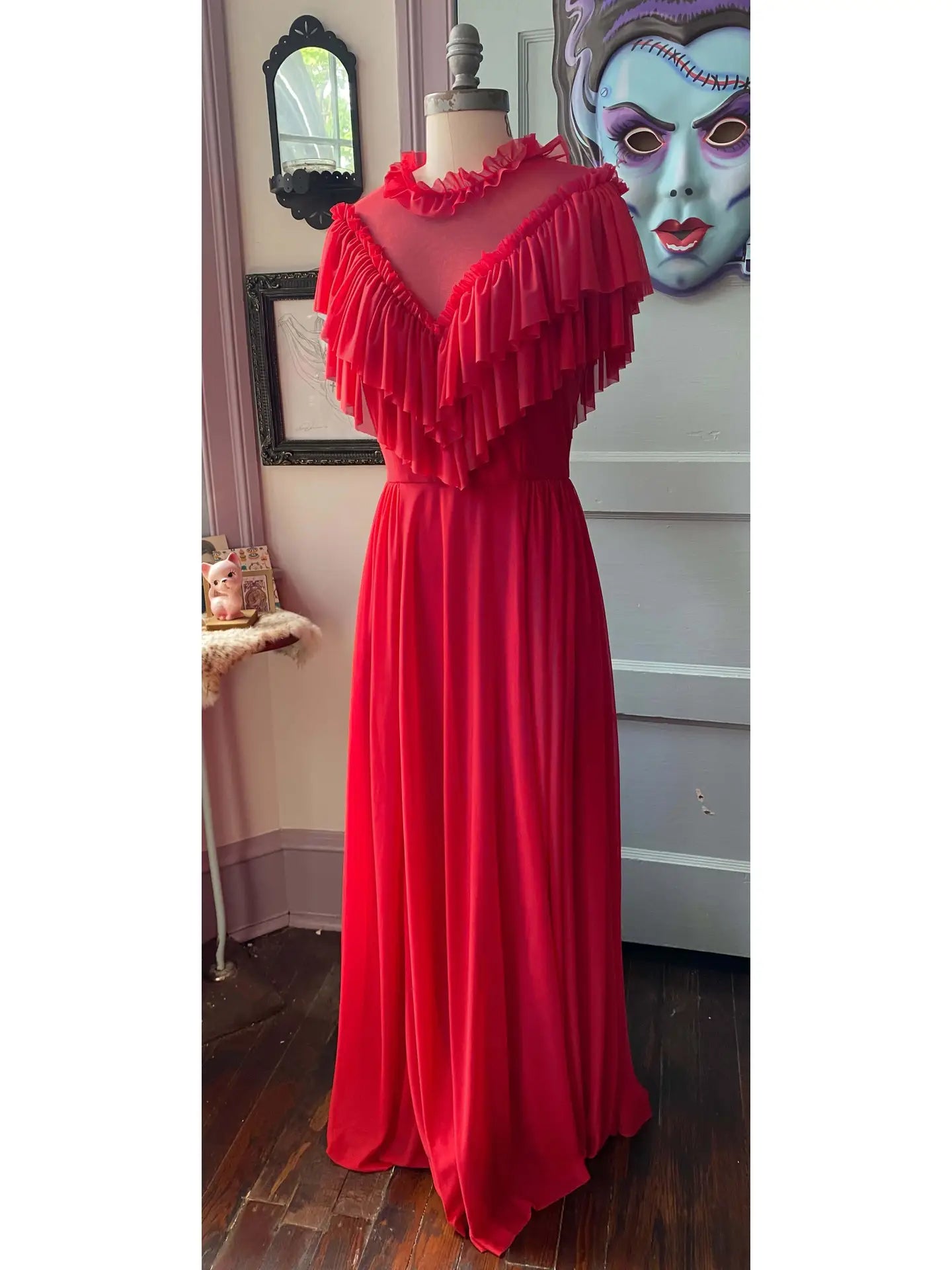 Robe Longue Mina Rouge  M