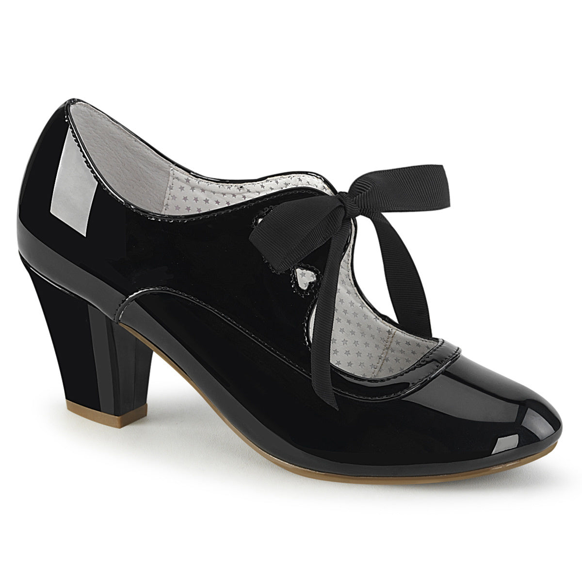 Chaussure Wiggle Noir Lustré 7