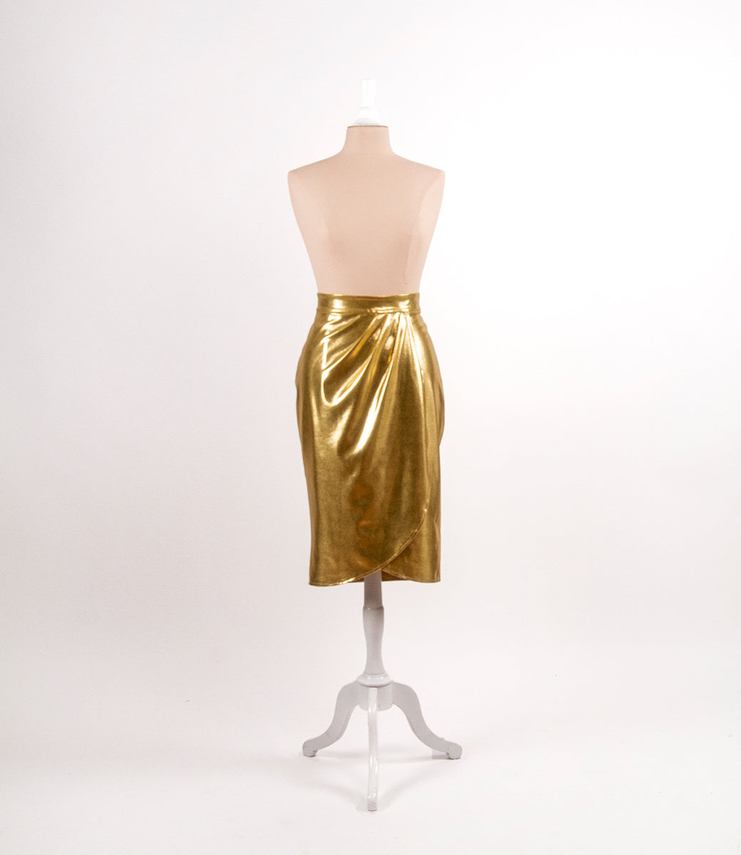 Jupe Ajustée Marie Gold  XL