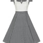 Robe Chelsea  Noir Et Blanche M