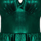 Robe Gigi Évasée Verte  XS