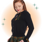 Cardigan Heritage Birdy Noir  M