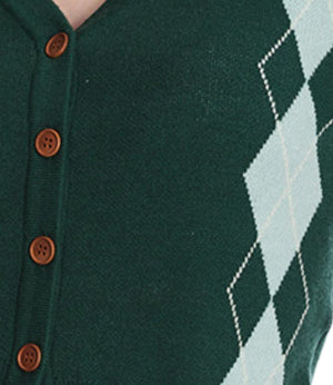 Cardigan Heritage Vert  M