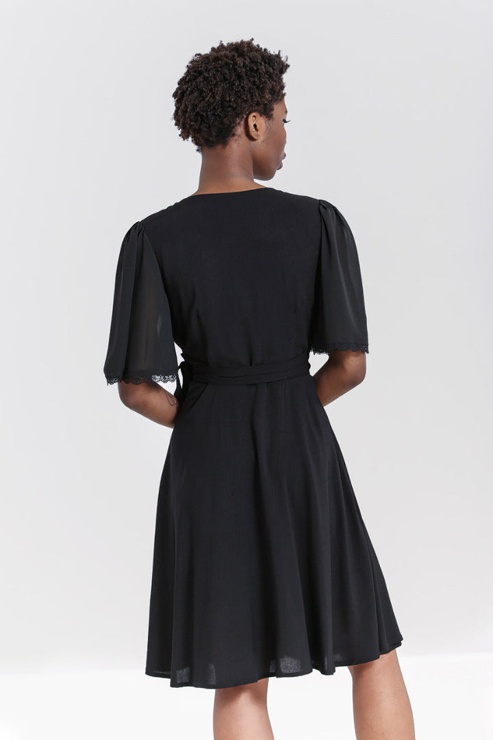 Robe Liara Évasé Noire L