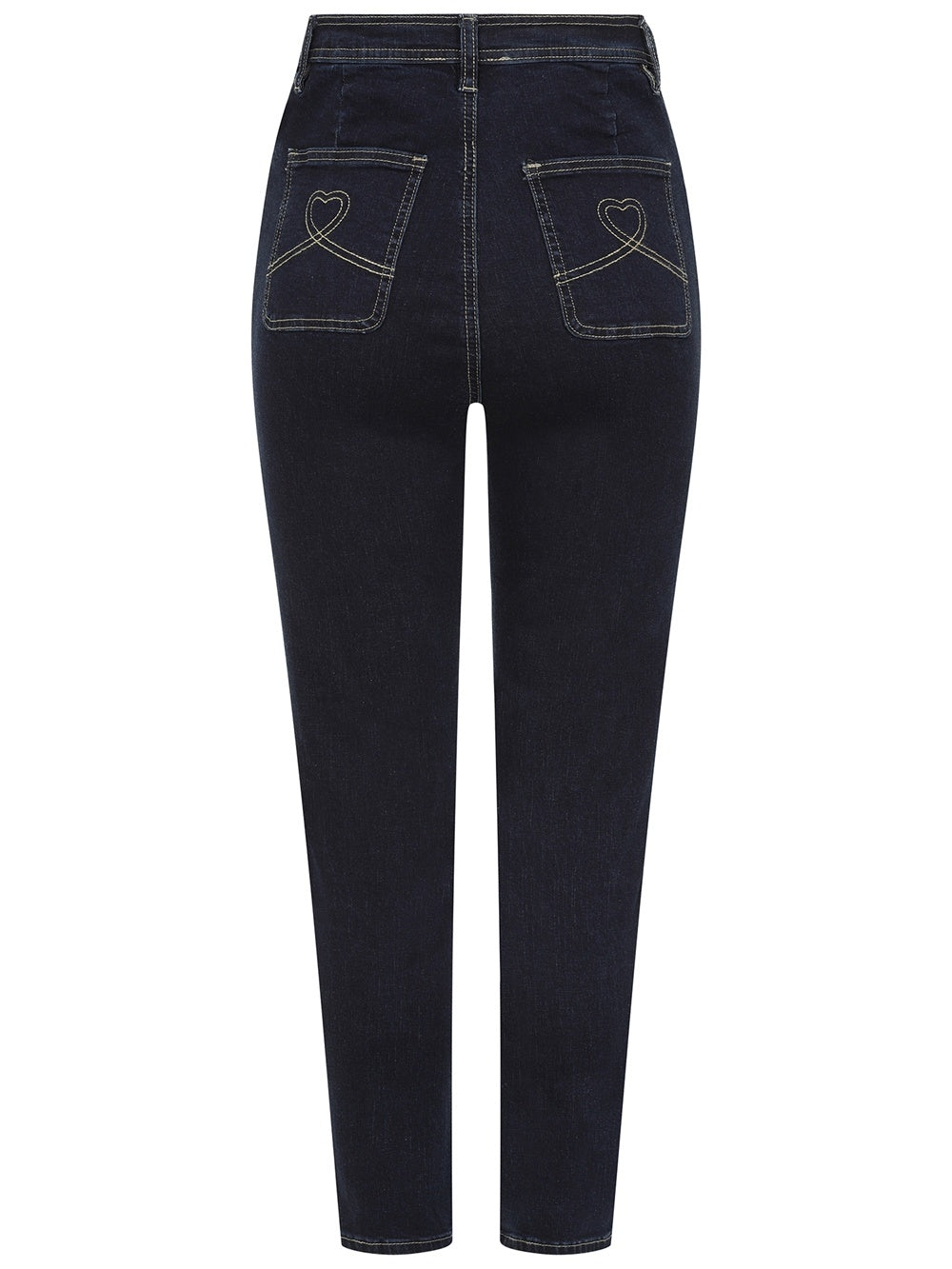 Jeans Lulu Cigarette Bleu XS