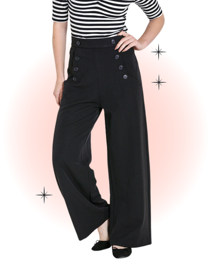 Navy Carlie Pants