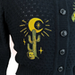 Cardigan Scorpion Noir