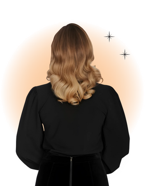 Blouse Night Bat Black