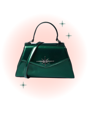 Dance The Night Away Green Handbag