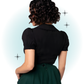 Black Chester Blouse