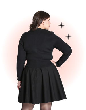 Black Solaris Cardigan