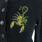 Cardigan Scorpion Noir
