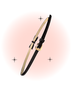 Ceinture Gold Rush Noire