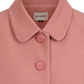 Manteau manche longue col claudine rose  - Midge