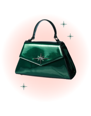 Dance The Night Away Green Handbag