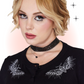 Cardigan Noir Papillon de Nuit