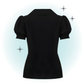 Black Chester Blouse