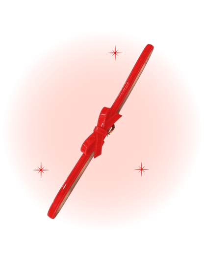 Ceinture Gold Rush Rouge