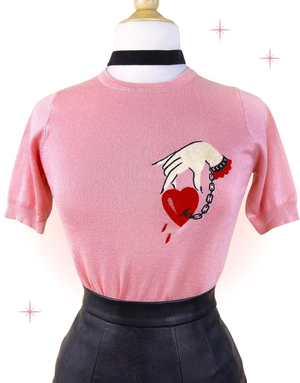 Tricot Captive Heart Rose