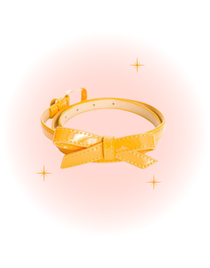 Ceinture Gold Rush Moutarde