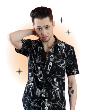 Chemise Midnight Mischief Noire