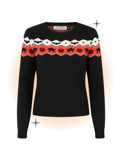 Tricot Cindy Halloween Noir
