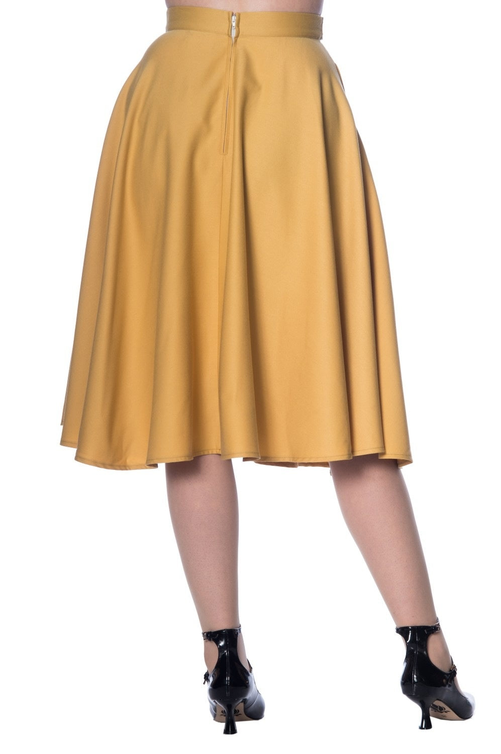 Mustard-Di-Di-Swing-Skirt-Banned-Retro-Pinup