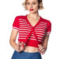 Red-Vintage-Sailor-Stripe-Knitted-Top-Banned-Apparel-Retro-Pinup-Rockabilly