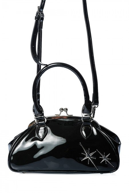 Retro-Black-Counting-Stars-Handbag-Banned-Apparel-Pinup-Rockabilly-Vintage