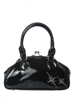 Retro-Black-Counting-Stars-Handbag-Banned-Apparel-Pinup-Rockabilly-Vintage