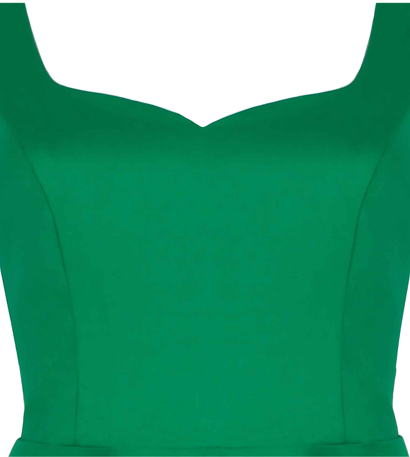 Robe Heidi Évasé Verte  M