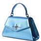 Sac-À-Main-Vintage-Vinyle-Bleu-Dance-The-Night-Away-Année-50-Rockabilly-Pinup-Banned-Apparel-Rétro