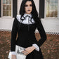 Mini-Robe Évasée Salem Noire