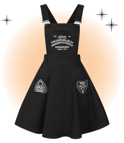 Robe Samara Évasée Noire Pinafore  XS