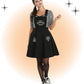 Robe Samara Évasée Noire Pinafore  S