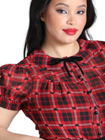 Blouse Date Night Rouge XS