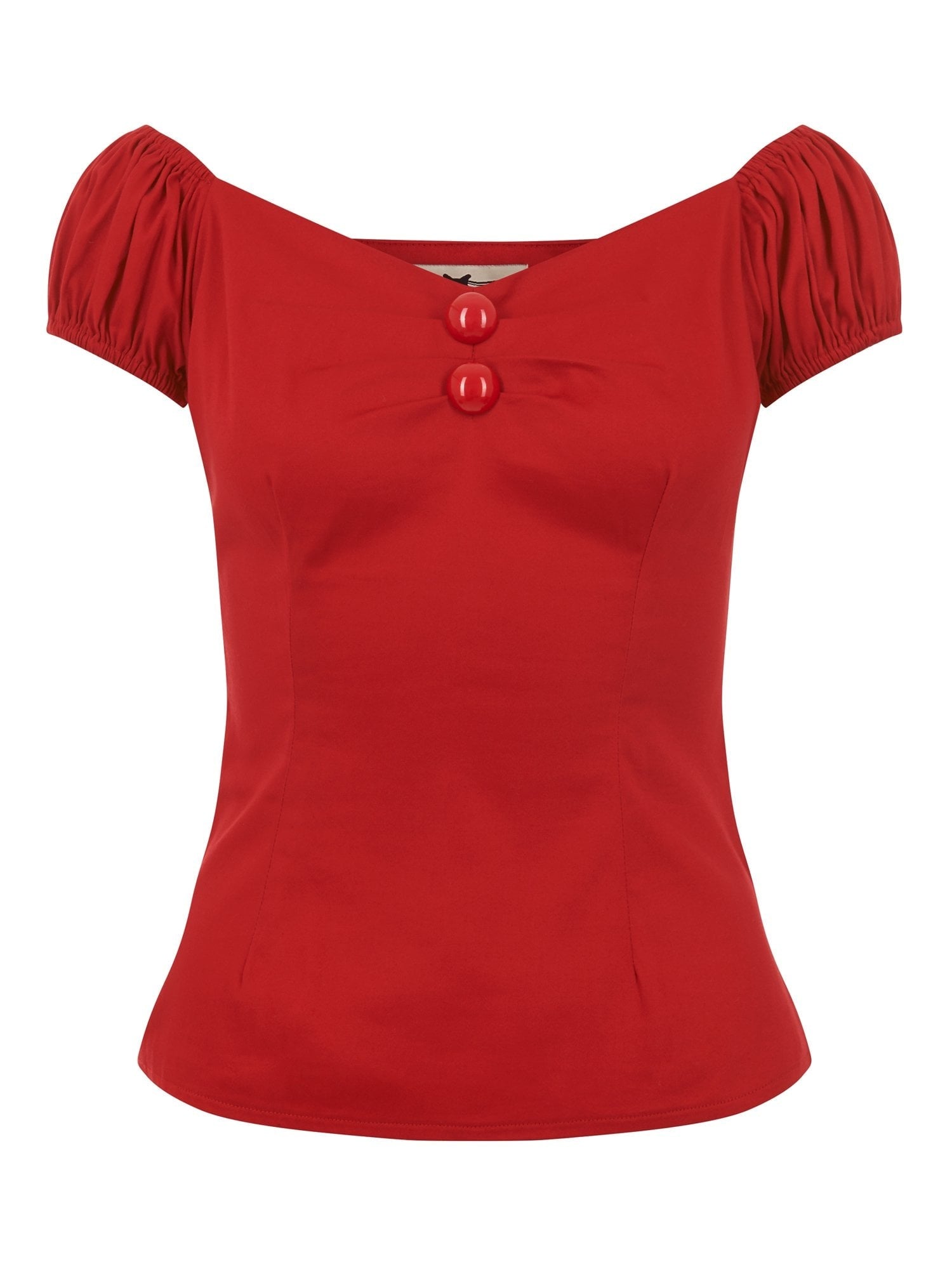 top dolores rougevintage top, pinup top, kitsch'n swell, Dolores top choice of colors, red top, black top, white top, cherry top, gingham top, mustard yellow top, Dolores top, sexy top, feminine top, Collective top, fitted top , high waisted