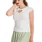 Top Be Free Blanc Cassé L