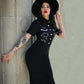 Robe Ajustée Barbara Noire