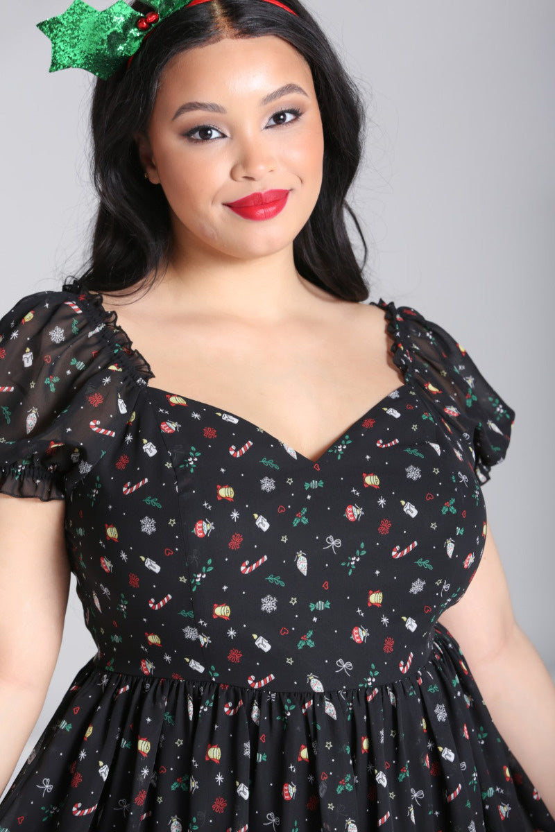 Robe Natalie Noir M