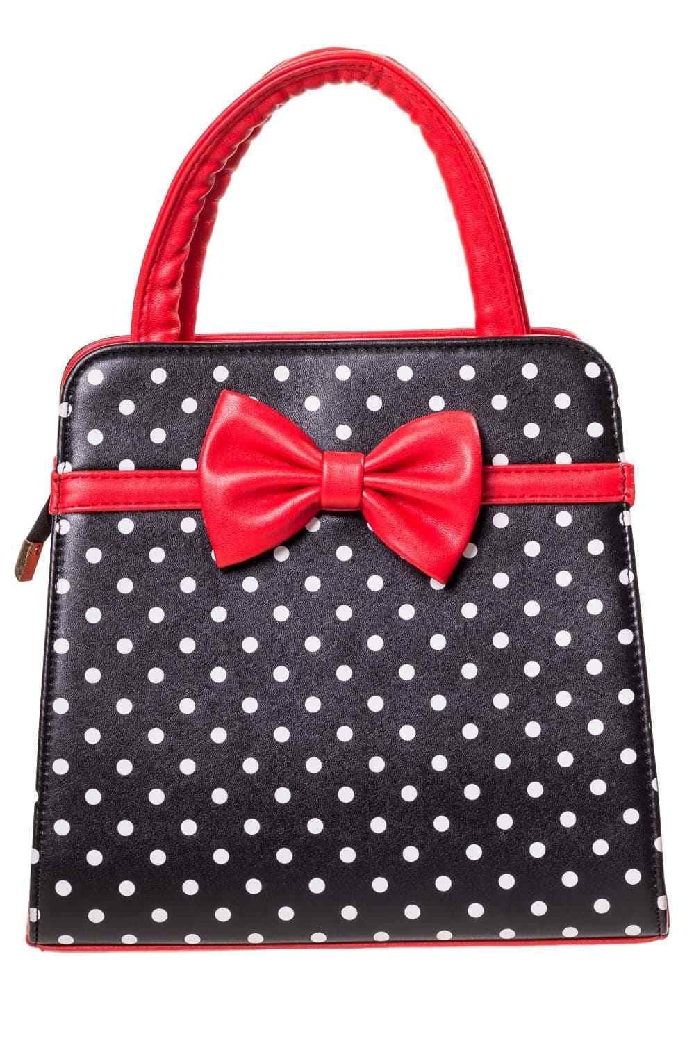 Vintage-Black-Red-Carla-Handbag-Banned-Apparel-Polka-Dot-Rockabilly-Pinup