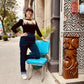Tricot Atomic Star Noir  M