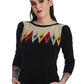 Tricot Atomic Star Noir  XL