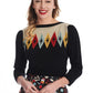 Tricot Atomic Star Noir  L