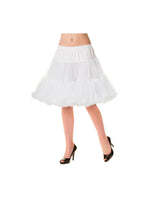 Vintage-White-Over-Knee-Walkabout-Crinoline-Petticoat-Volume-Dress-Skirt-Pinup-Retro-Banned-Apparel