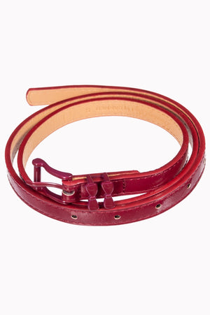 Wine-Slim-Belt-Vintage-Retro