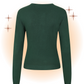 Cardigan Woodland Mushroom Vert  M